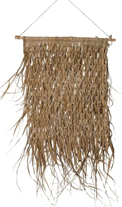 Intratuin Outdoor-Wanddeko Palmblatt natur 65 x 80 cm