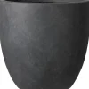 Intratuin Pflanzkübel Eiform D 51 H 50 cm anthrazit