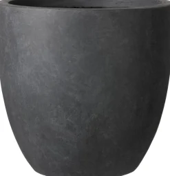 Intratuin Pflanzkübel Eiform D 51 H 50 cm anthrazit
