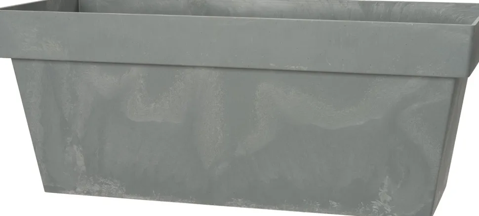 Intratuin Pflanzkübel Jinte 58 x 26 x 23 cm grau