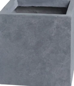 Intratuin Pflanzkübel Kubus 23 x 23 x 23 cm grau