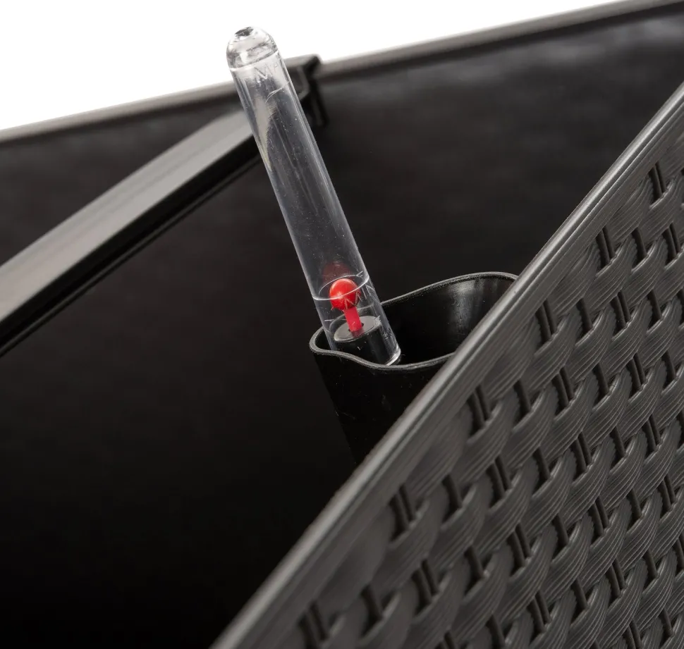 Intratuin Pflanzkübel Lucie 80 x 33 x 32 cm anthrazit