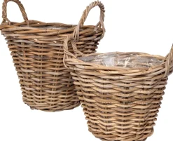 Intratuin Pflanzkorb Antik natur D 30 H 23 cm