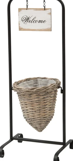 Intratuin Pflanzkorb mit Ständer 26 x 24 x 70 cm