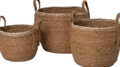 Intratuin Pflanzkorb Nika natur D 27 H 20 cm