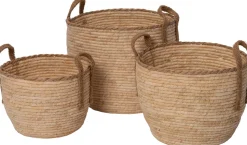 Intratuin Pflanzkorb Nine natur D 35 H 30 cm