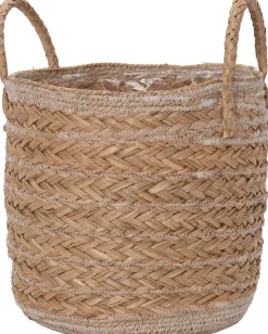 Intratuin Pflanzkorb Olin natur D 31 H 40 cm