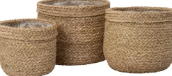 Intratuin Pflanzkorb Roxy naturell D 28 H 26 cm