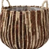 Intratuin Pflanzkorb Suan naturell / braun D 36 H 33 cm