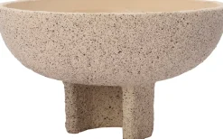 Intratuin Pflanzschale mit Fuß Loan creme D 25 H 14 cm