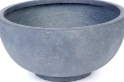 Intratuin Pflanzschale rund D 55 x 26 cm anthrazit