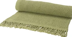 Intratuin plaid Ive grün 130 x 170 cm