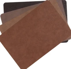 Intratuin Platzset Leder walnussbraun 44,5 x 30 cm