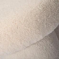 Intratuin Poef Suze wit D 44 H 44 cm