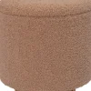 Intratuin Pouf Onne met Stauraum hellrosa D 40 H 40 cm