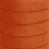 Intratuin Pouf Ryota orange D 36 H 40 cm