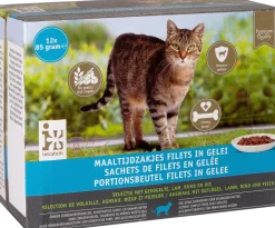 Intratuin Premium Katzenfutter in Aspik 85 g 12 St.