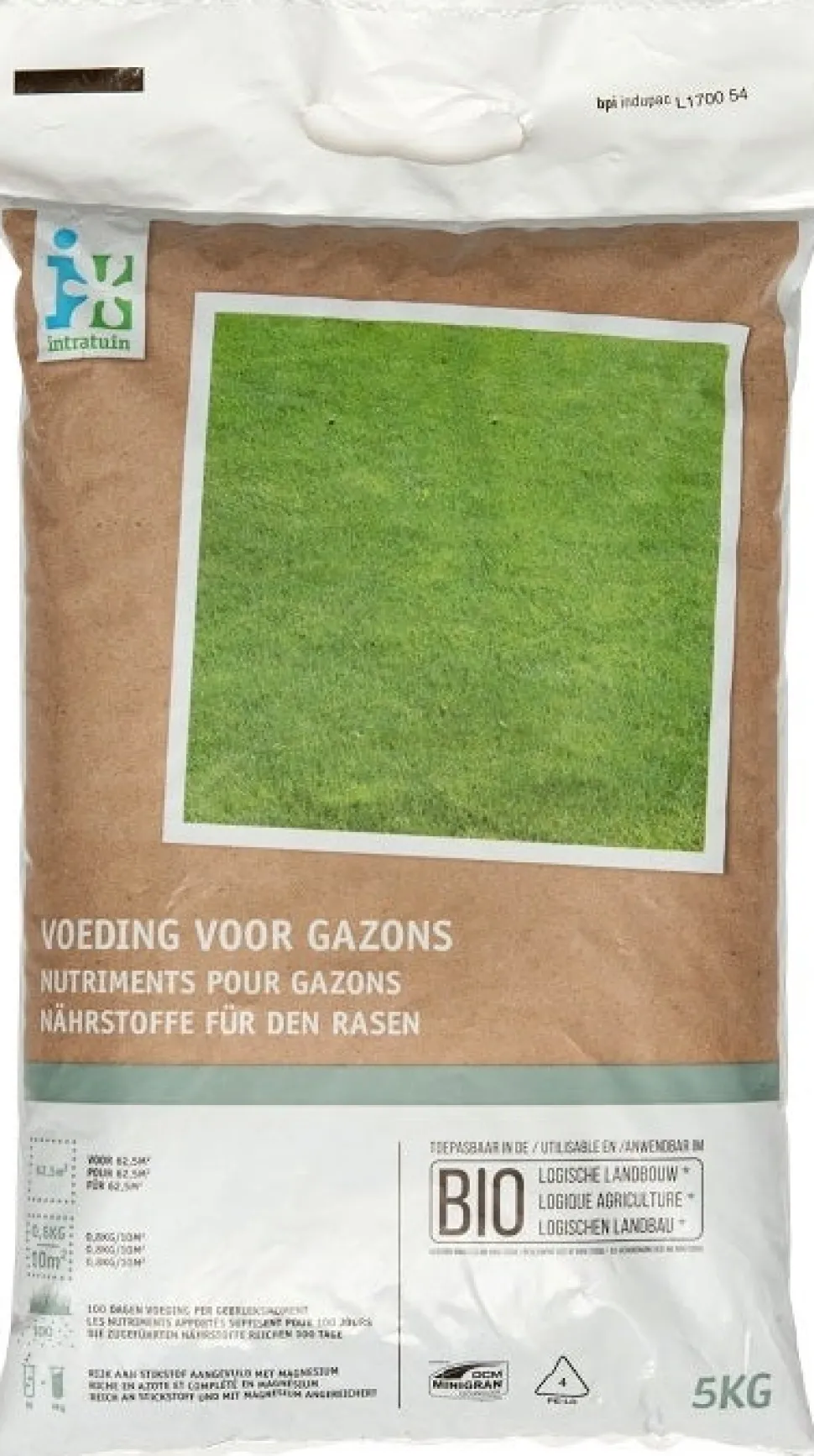 Intratuin Rasendünger Bio 5 kg