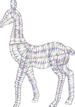 Intratuin Rentier Iris mit Beleuchtung 72 x 10 x 100 cm