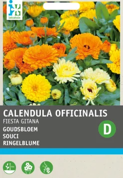 Intratuin Ringelblume (Calendula officinalis 'Fiesta Gitana') Blumensamen-Mischung