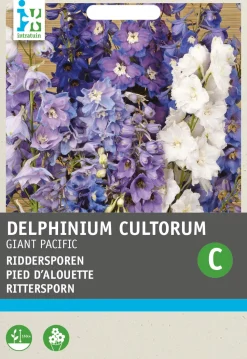 Intratuin Rittersporn (Delphinium cultorum 'Giant pacific') Blumensamen-Mischung