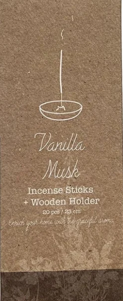 Intratuin Räucherstäbchen Indi Vanilla Musk 20 Stück
