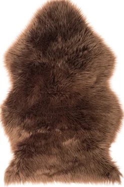 Intratuin Schaffell-Imitat braun 58 x 90 cm