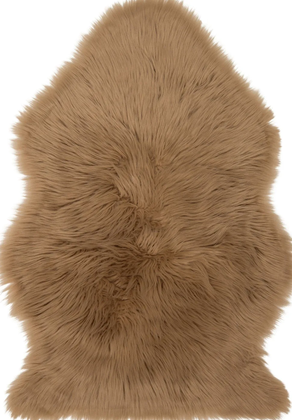 Intratuin Schaffell-Imitat taupe 58 x 90 cm