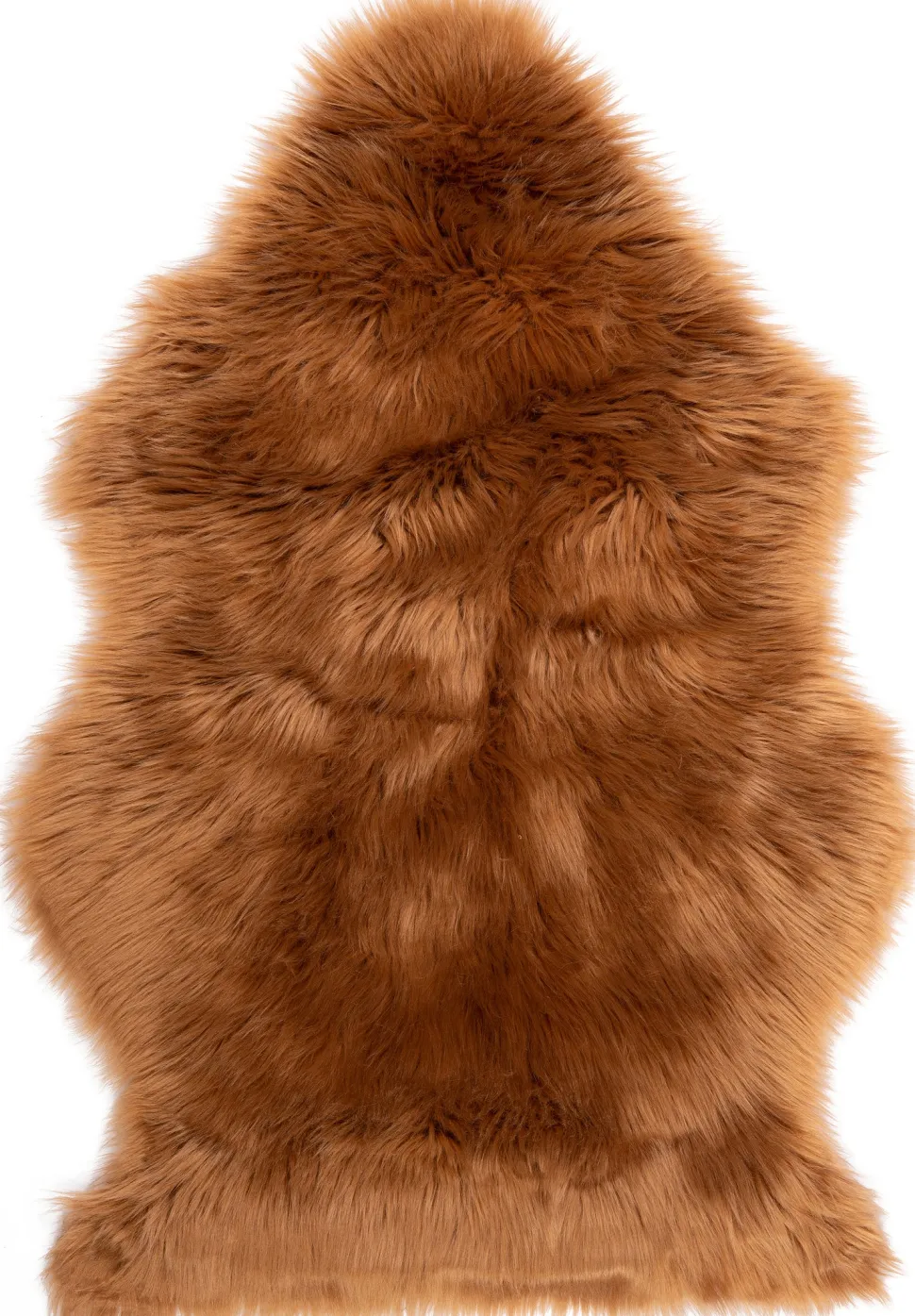 Intratuin Schaffell-Imitat terracotta 58 x 90 cm