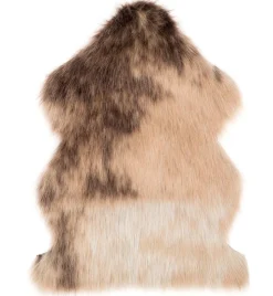 Intratuin Schaffell-Imitat hellbraun 30 x 40 cm