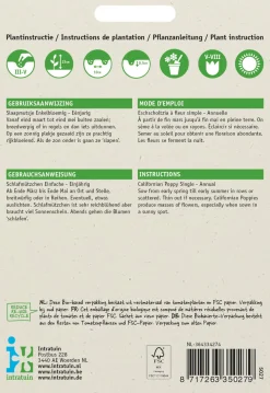 Intratuin Schlafmützchen (Eschscholtzia californica) Blumensamen-Mischung