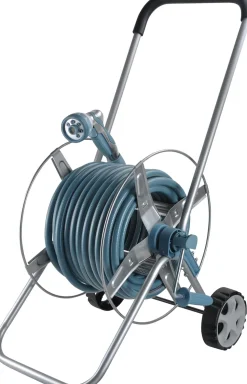 Intratuin Schlauchwagen Komplett-Set blau 25 m