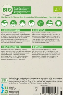 Intratuin Seifenkraut (Saponaria vaccaria 'Pink Beauty') (BIO) Samen