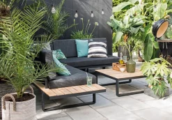 Intratuin 4-Sitzer Lounge-Set Orfeo Aluminium