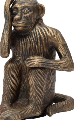 Intratuin Skulptur Affe Jip gold 13 x 9,5 x 16 cm