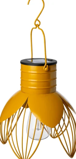 Intratuin Solarleuchte Cuzco gelb D 21 H 23 cm