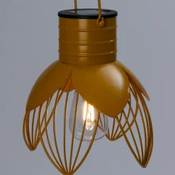 Intratuin Solarleuchte Cuzco gelb D 21 H 23 cm