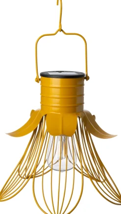 Intratuin Solarleuchte Cuzco gelb D 28 H 25 cm