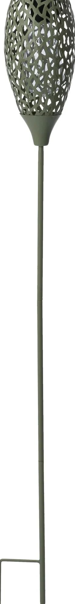 Intratuin Solarleuchte Seoul grün D 11 H 94 cm