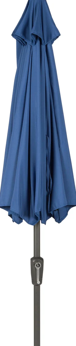 Intratuin Sonnenschirm Trinidad blau 80+UV D 300 cm