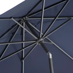 Intratuin Sonnenschirm Trinidad D 250 cm 80+UV dunkelblau