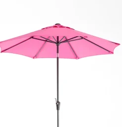 Intratuin Sonnenschirm Trinidad D 250 cm 80+UV rosa