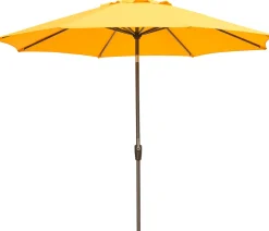 Intratuin Sonnenschirm Trinidad gelb 80+UV D 300 cm