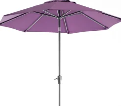 Intratuin Sonnenschirm Trinidad D 250 cm 80+UV violett