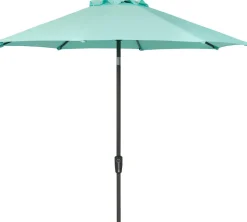 Intratuin Sonnenschirm Trinidad hellblau 80+UV D 300 cm