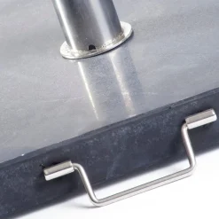 Intratuin Sonnenschirmständer 30 kg schwarz 45 x 45 x 5,5 cm