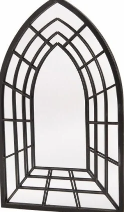 Intratuin Spiegel schwarz 51 x 2 x 82 cm