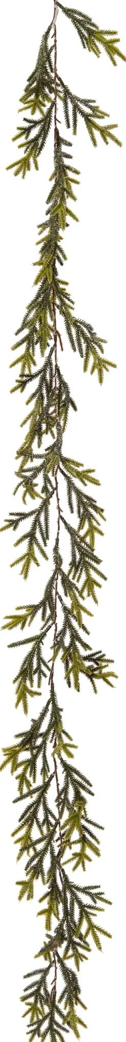 Intratuin Tannengirlande beleuchtet mit 20 LEDs warmweiß 1,5 m