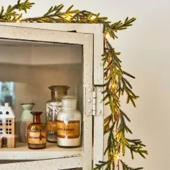 Intratuin Tannengirlande beleuchtet mit 20 LEDs warmweiß 1,5 m