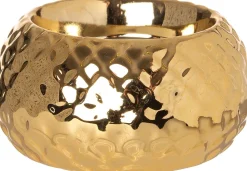 Intratuin Teelichthalter gold 7,4 x 7,4 x 3,7 cm